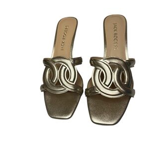 Jack Rogers Kitten Heel Sandals Size 8.5